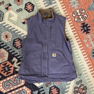 Women’s Carhartt Sherpa lined duck vest